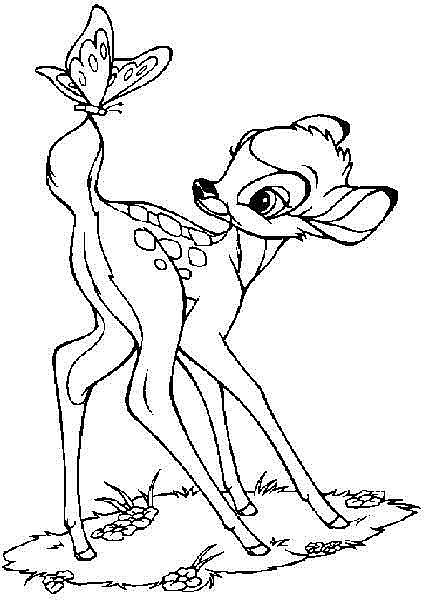 måla bambi